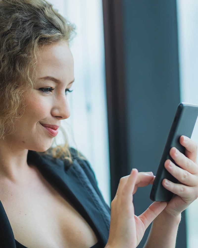 Business Woman On Phone